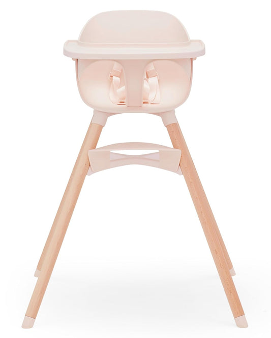 Lalo 3-in-1 Wooden High Chair - Adjustable & Easy-to-Clean