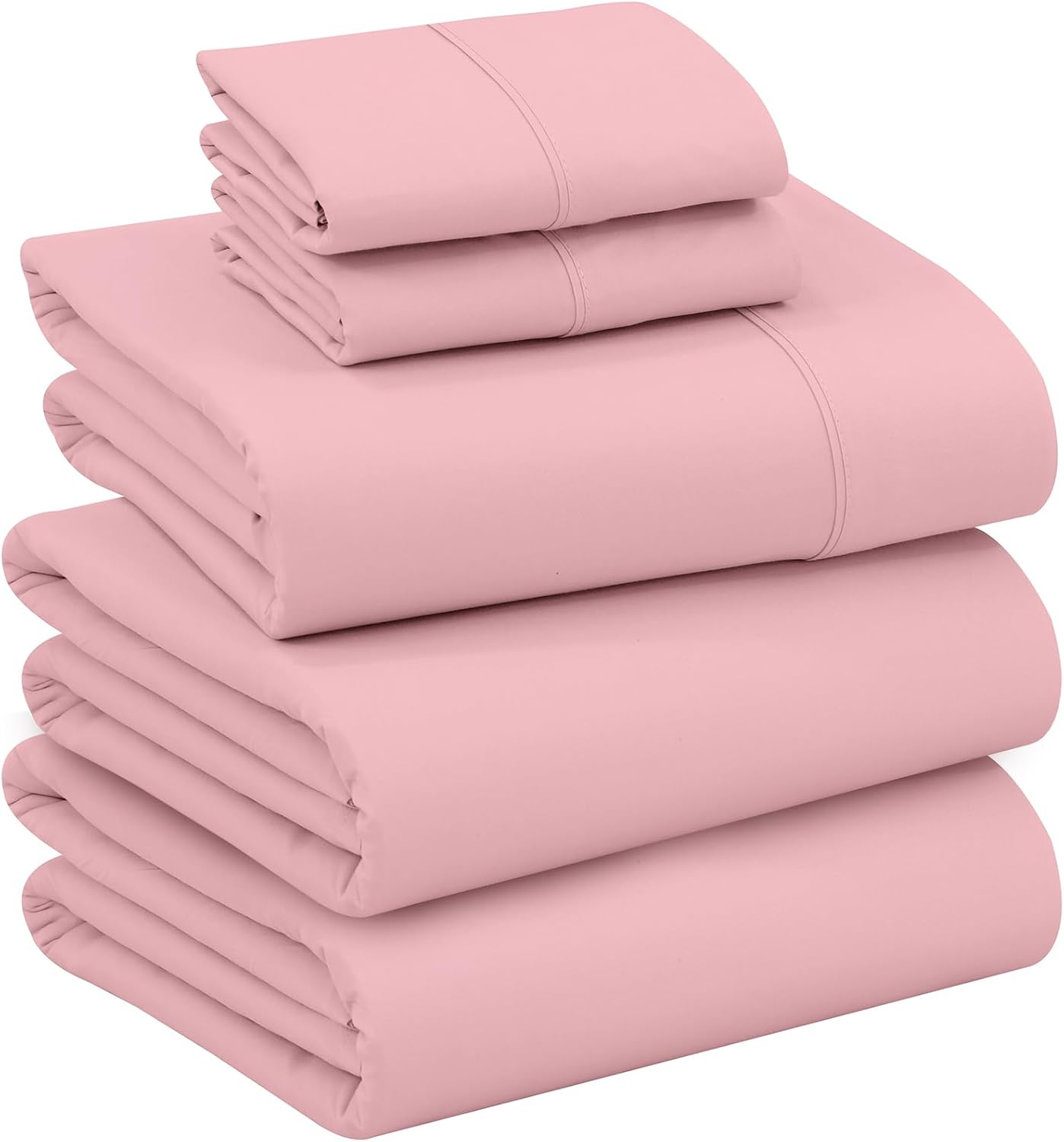 RUVANTI 100% Cotton Split King Sheets Set for Adjustable Beds