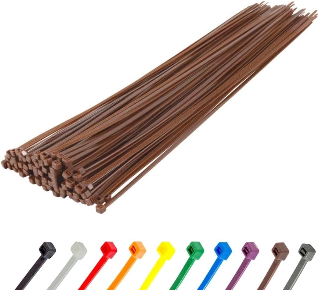 GTSE 18 Inch Heavy Duty Zip Ties for Tough Weather Conditions
