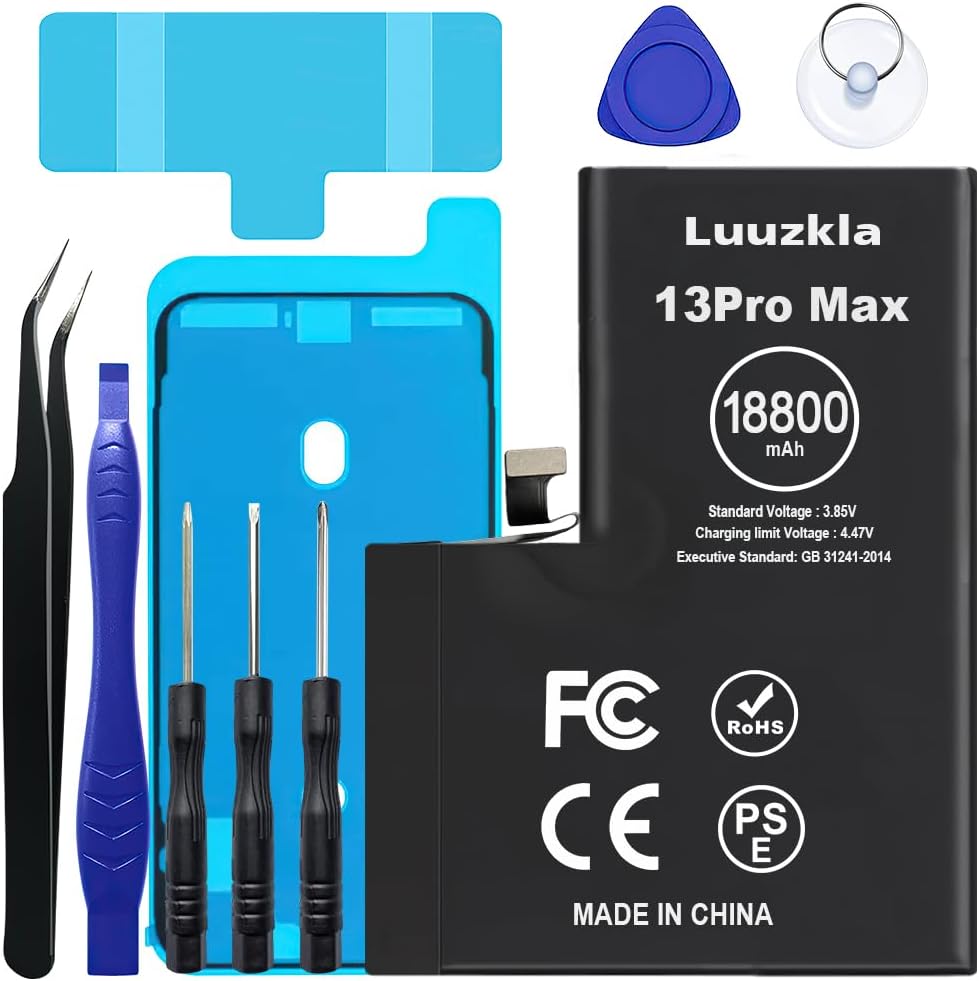 18800mAh Super Capacity Battery for iPhone 13 Pro Max Upgrade