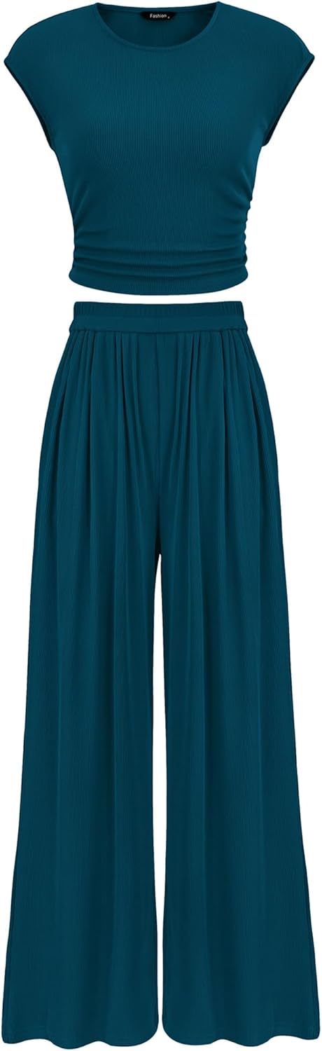 Stylish Women's Summer 2 Piece Outfits for Trendy Looks