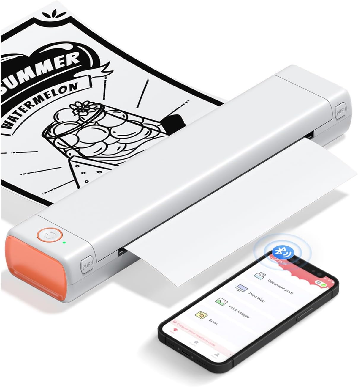 Phomemo Portable Wireless Printer for Travel and Office Use