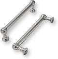 khtumeware 10 Pack Brushed Nickel Cabinet Pulls 3-1/2 in CC - Durable