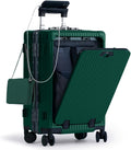 Nobl Travel Carry On Luggage - Durable Zipperless Aluminum Carry-On