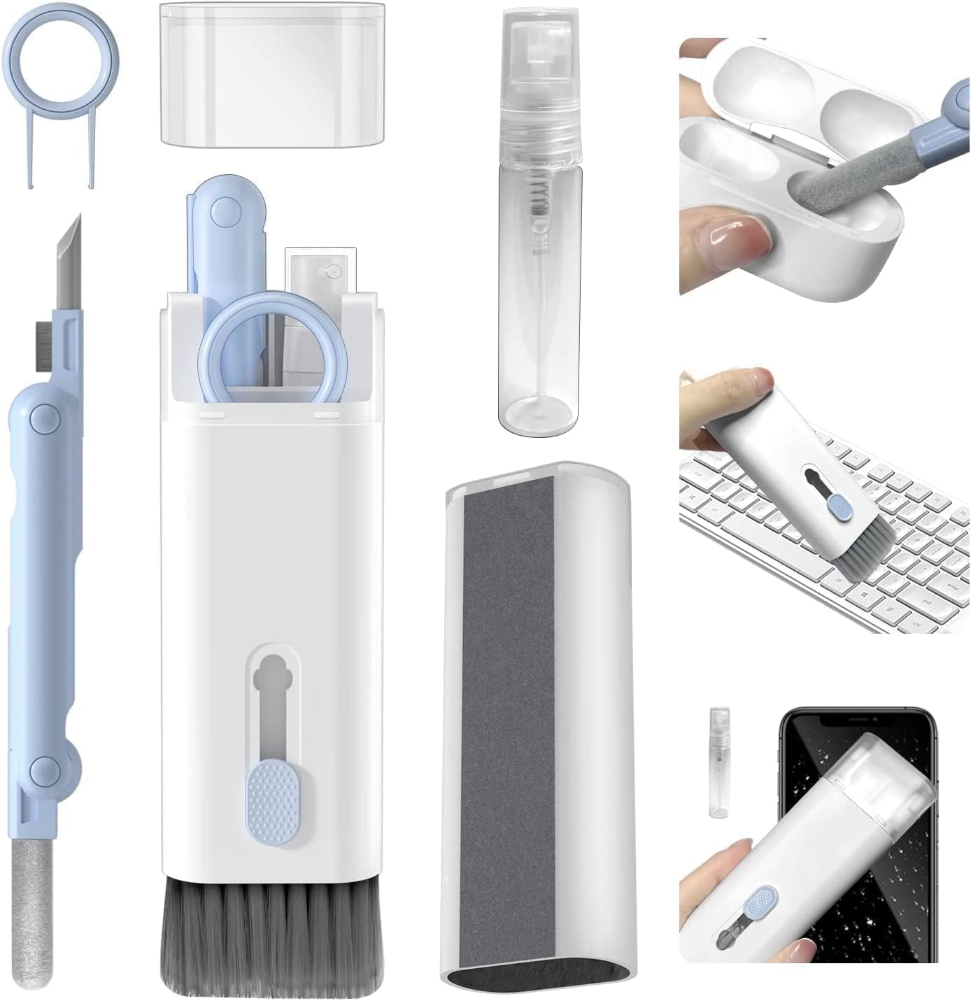 Jeval 7-in-1 Electronic Cleaner Kit - Clean Tech Made Easy!
