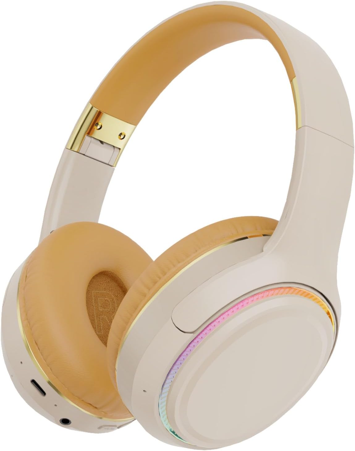 OOYY Wireless Bluetooth Headphones with RGB LED Lighting