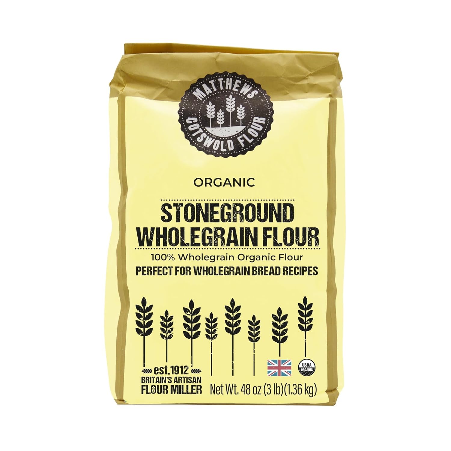 Matthews Cotswold Organic Stoneground Wholegrain Flour Review