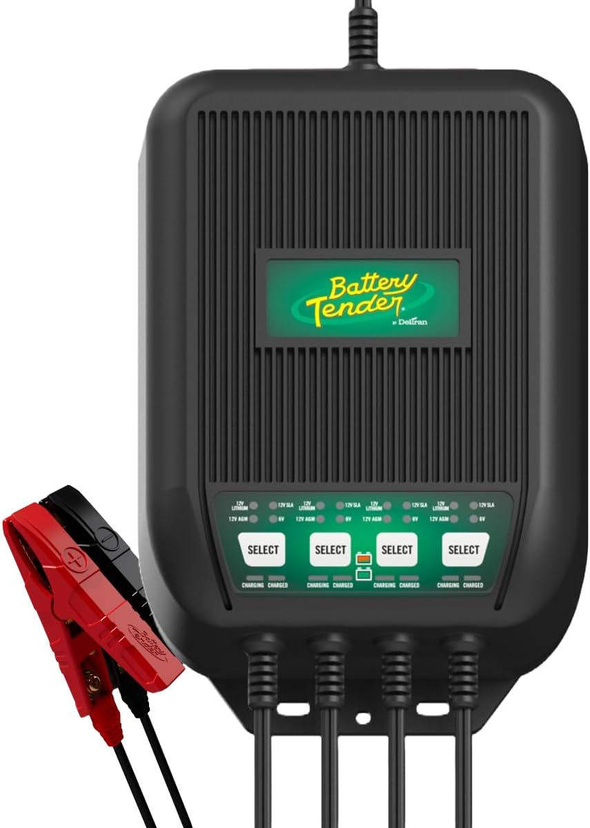 Battery Tender WaveCharge 12 AMP 4 Bank Charger for Optimal Charging
