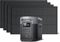 EF ECOFLOW Solar Generator DELTA 2 Max 2048Wh - Portable Power Station + Solar Panels