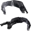 TRQ Front Inner Fender Liner Set for 2016-2018 Nissan Altima - 2 Piece