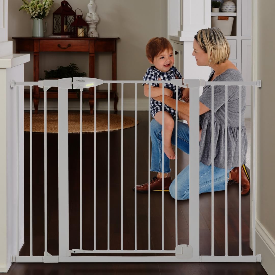 Extra Wide Auto-Close Toddler Safety Gate by Toddleroo