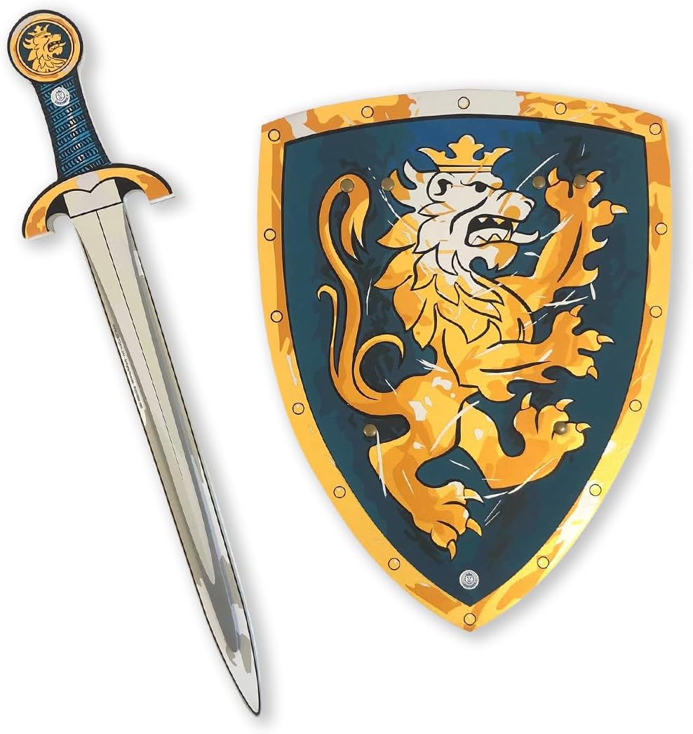 Liontouch Noble Knight Foam Sword & Shield Set for Kids Age 3-8
