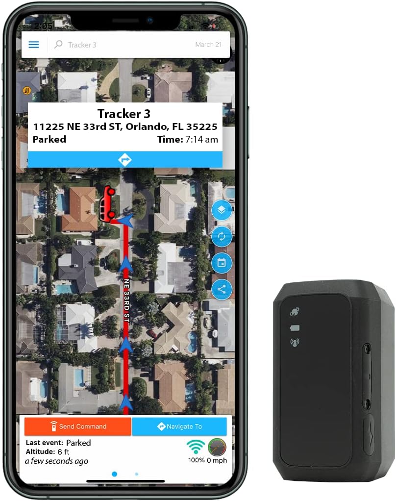 Optimus GPS Tracker: 1 Month Battery Life - Real-Time Tracking & Alerts