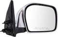TRQ Right Mirror Manual Passenger Side Compatible with 2001-2004