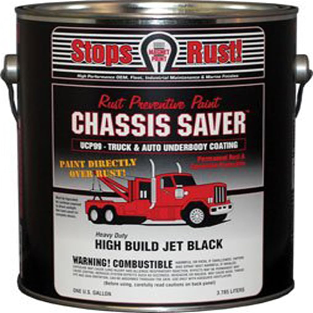 Magnet Paint & Shellac UCP99-01 Gloss Black Chassis Saver Paint