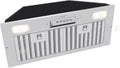 Akicon Ultra Quiet Range Hood with Powerful Suction and LED Lights