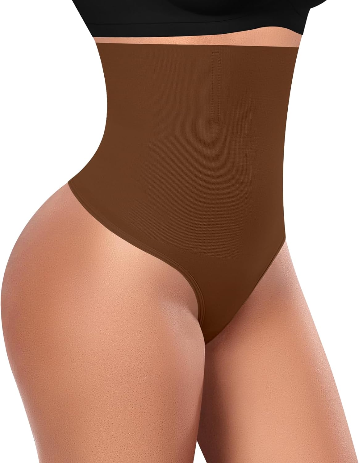 Tummy Control Thong Shapewear for Women - High Waisted Design