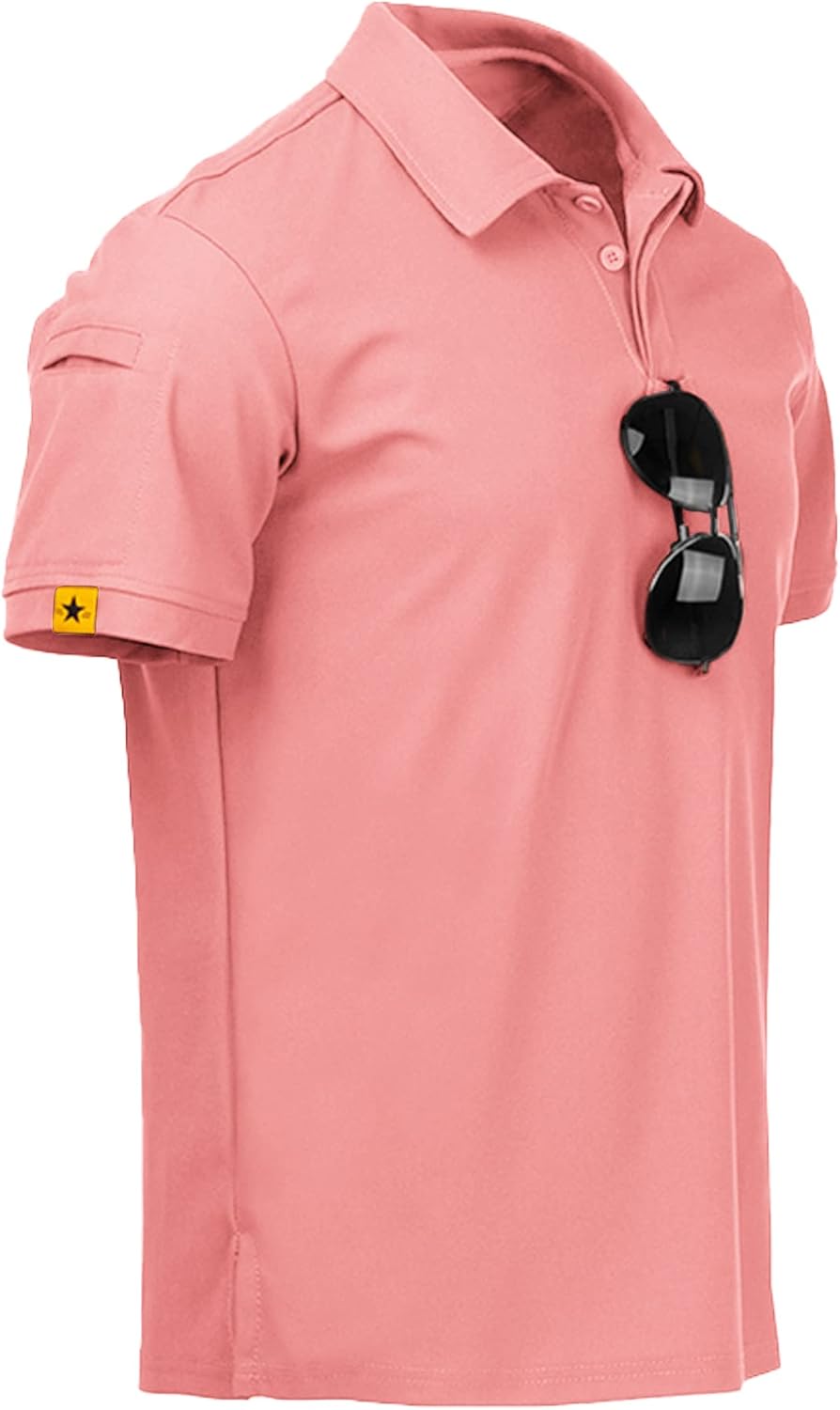 Moisture Wicking Golf Polo Shirt for Men by V VALANCH