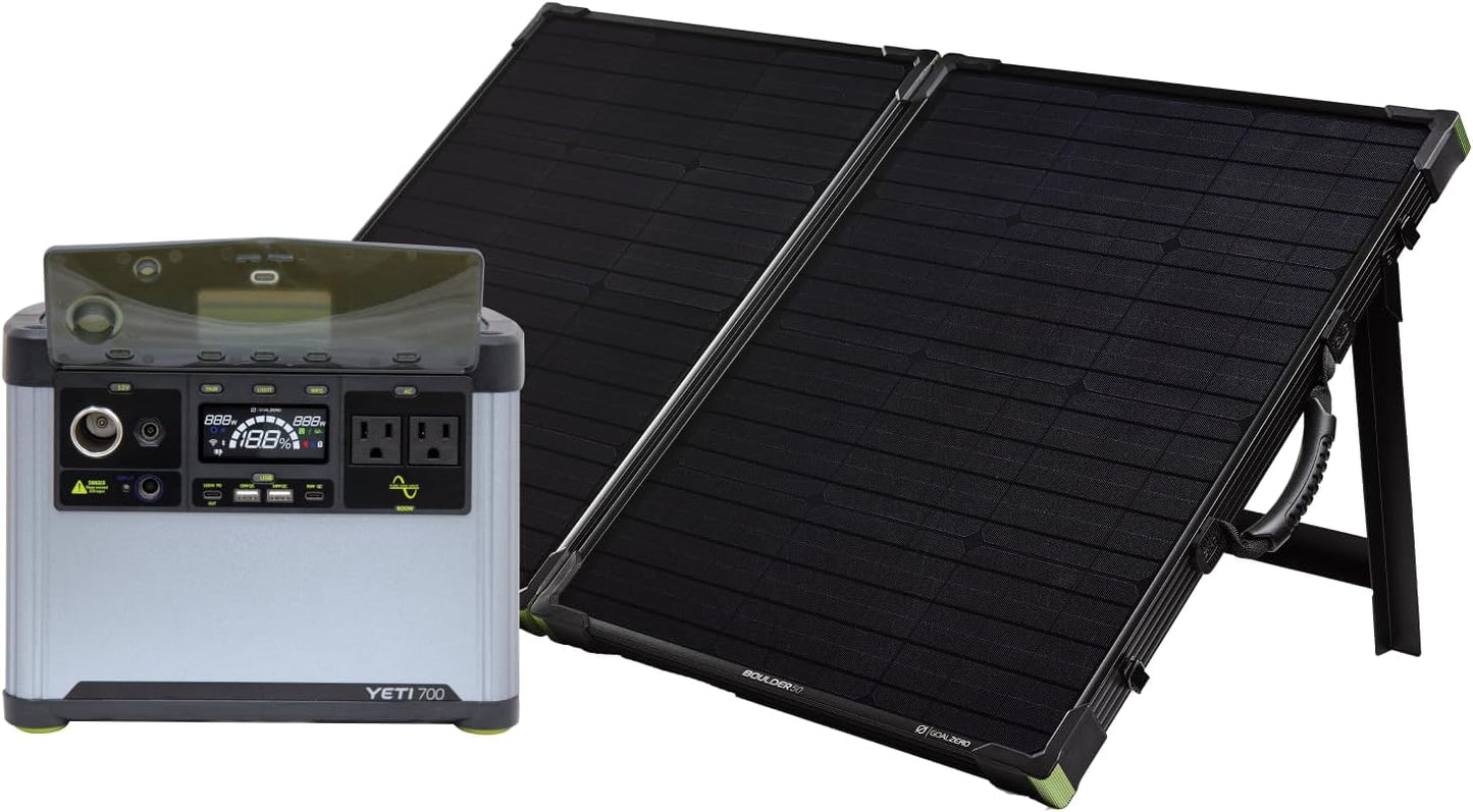 Goal Zero Yeti Portable Power Station: 677Wh Solar Generator