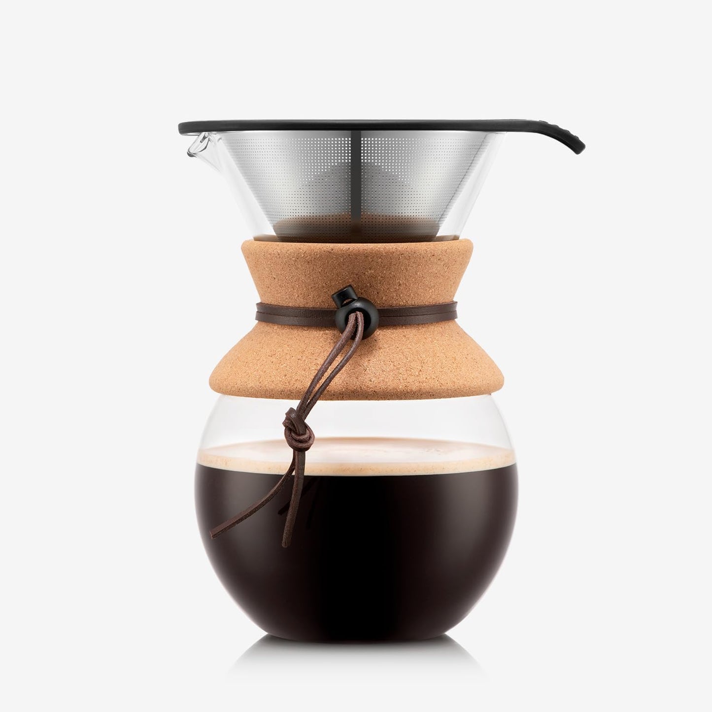 Bodum 34 Oz Pour Over Coffee Maker with Stainless Steel Filter