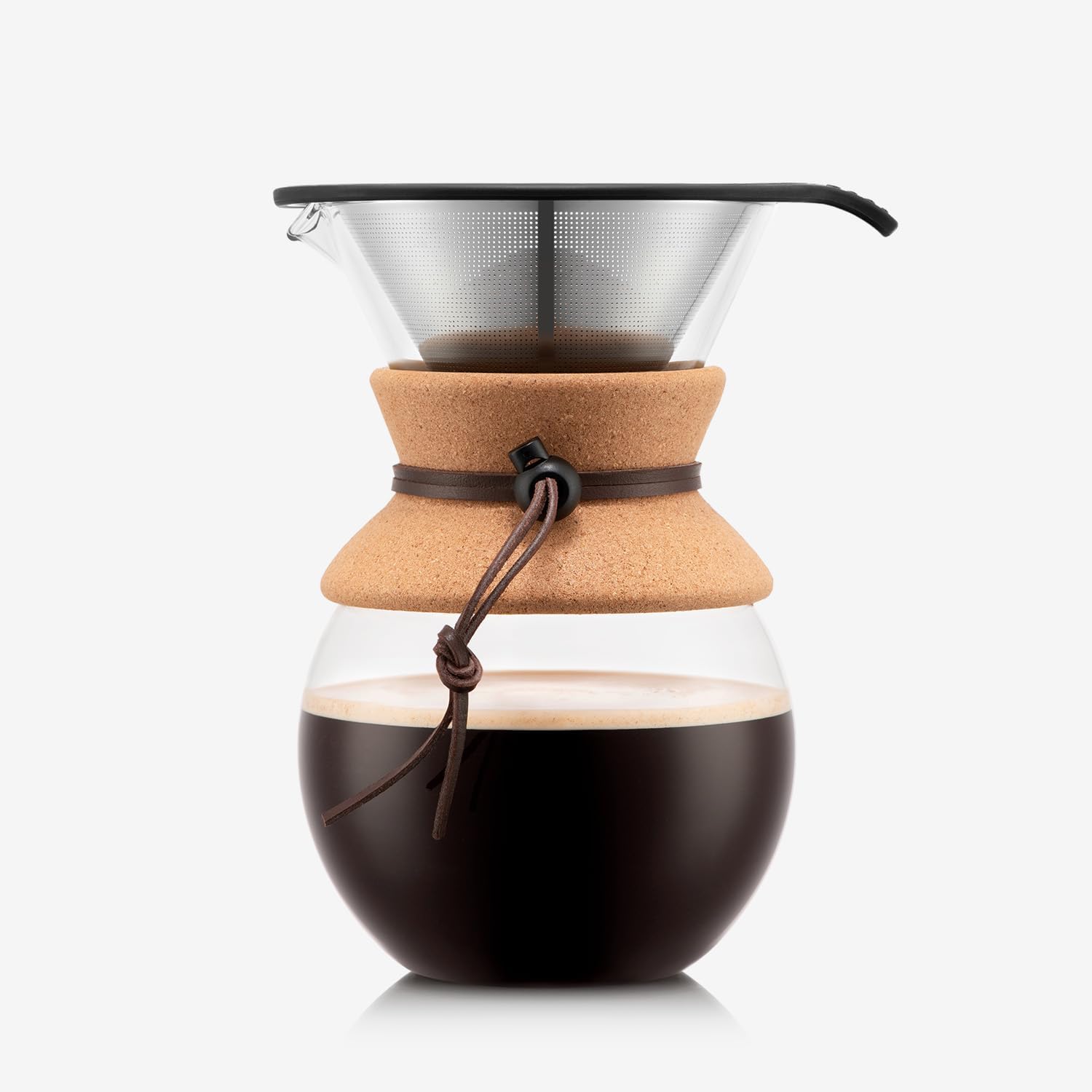 Bodum 34 Oz Pour Over Coffee Maker with Stainless Steel Filter