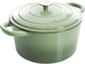 7-Quart Pistachio Green Enameled Cast Iron Dutch Oven - Classic