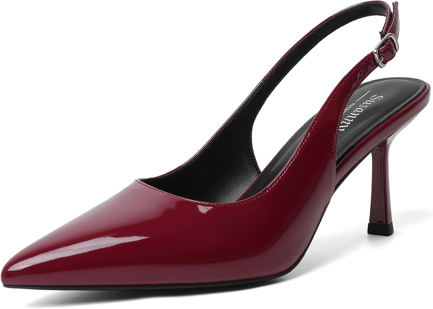 Elegant Slingback Heels for Women - Comfortable Stiletto Pumps