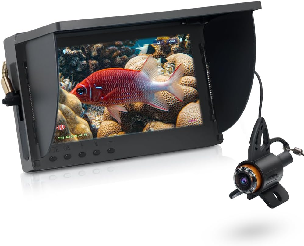 Portable HD Fish Finder with Wide-Angle Lens