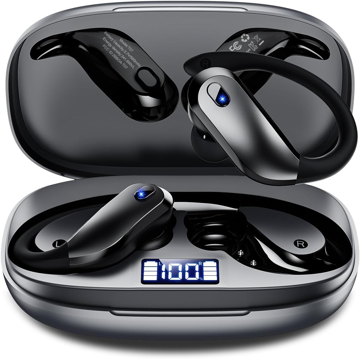 Wireless Earbuds Sport Bluetooth Headphones with 48H Playtime