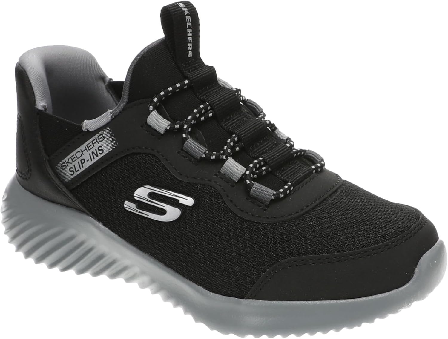 Skechers Boys Bounder - Brisk-Burst: Comfortable Slip-On Sneakers