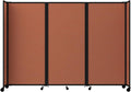 Room Divider 360 Portable Wall Partition 8ft6in x 6ft - Folding Panels