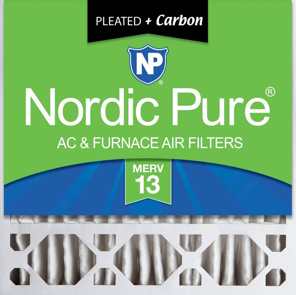 Nordic Pure 20x20x5 Honeywell Replacement Furnace Filters MERV 13