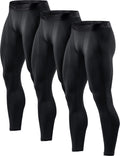 TSLA Men's Compression Pants - Hyper-Ctrl Cooling Compression Tights