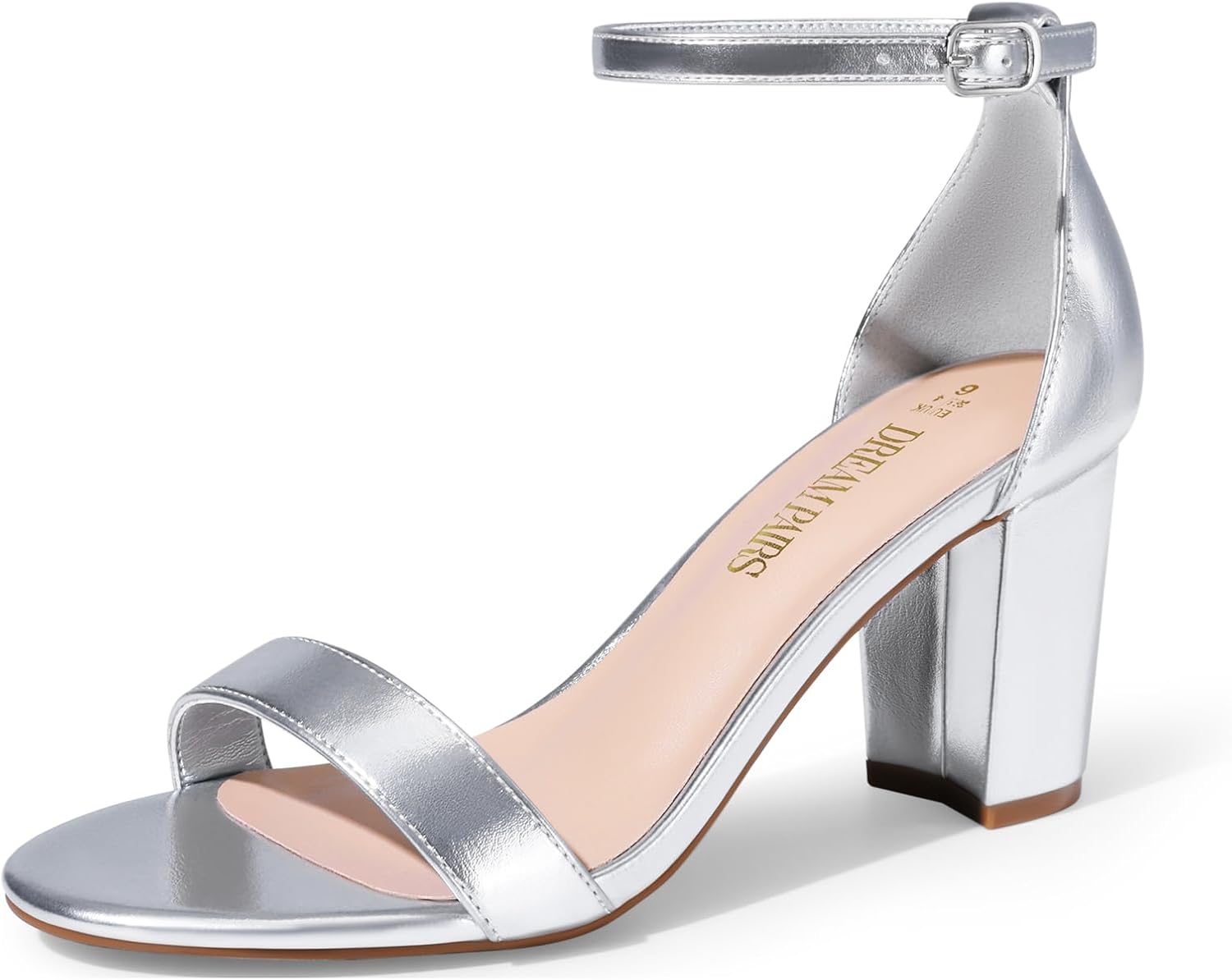 DREAM PAIRS Women's Chunk Low Heel Pump Sandals for Every Occasion