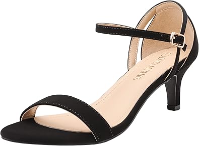 DREAM PAIRS Women's Lexii Fashion Stilettos Open Toe Sandals