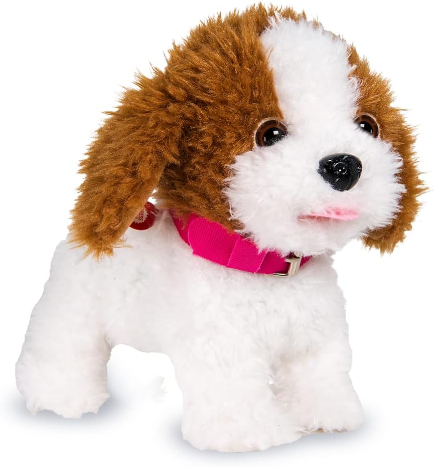 Voice Command Plush Dog: 12 Tricks & Walks