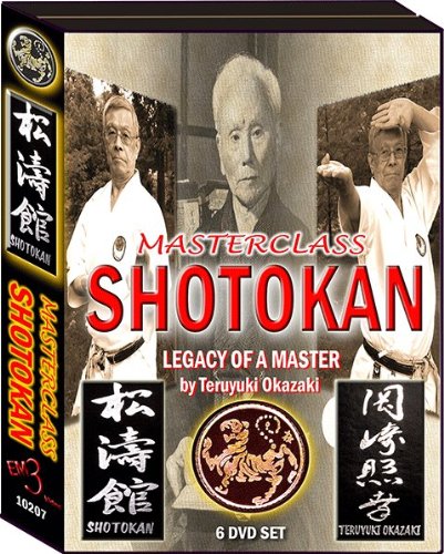Masterclass Shotokan 6 DVD Set by Grandmaster Teruyuki Okazaki