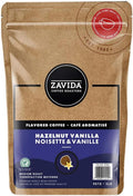 Zavida Hazelnut Vanilla Whole Bean Coffee, 2 LB - Smooth Medium Roast