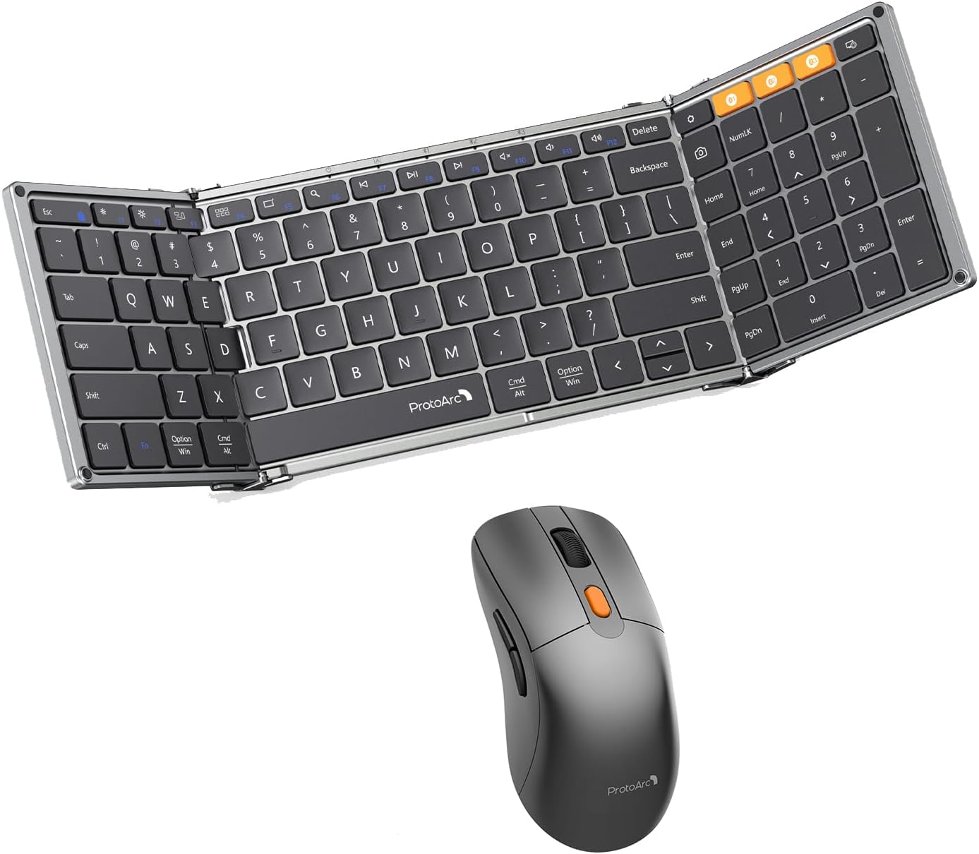 Ultra-portable Bluetooth Keyboard & Mouse Combo