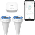 YoLink Smart Pool Floating Thermometer 2-Pack - Long Range Monitoring