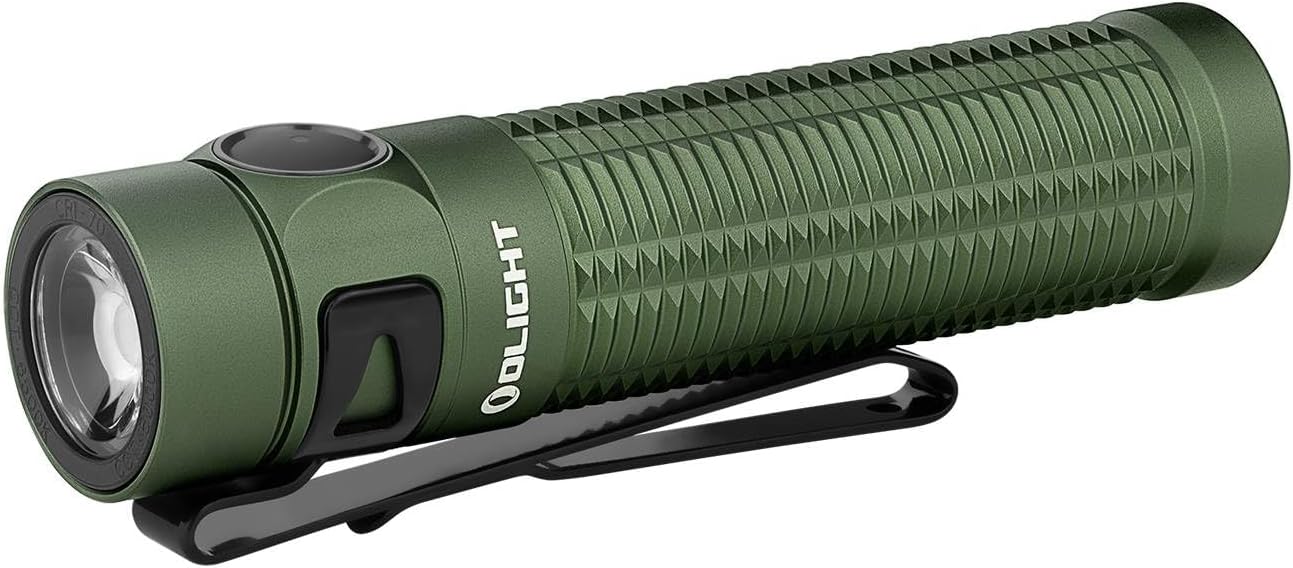 OLIGHT Baton3 Pro Rechargeable Flashlight: 1500 Lumens EDC Light