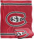 St Cloud State University Logo Silky Touch 60in x 80in Throw Blanket