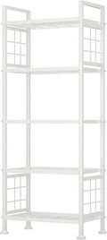 Garage Shelving Storage 5-Wire Metal Shelf Unit - Adjustable Heavy