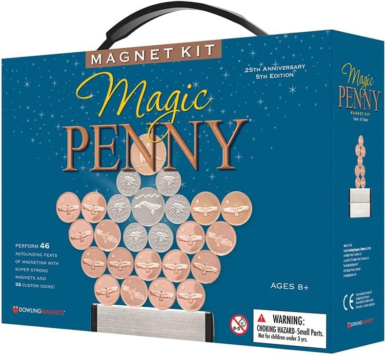 Dowling Magnets Magic Penny Magnet Kit - Unplugged Fun!