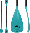 SUP Paddle Board Paddle Adjustable 4-Piece Aluminum - Convertible