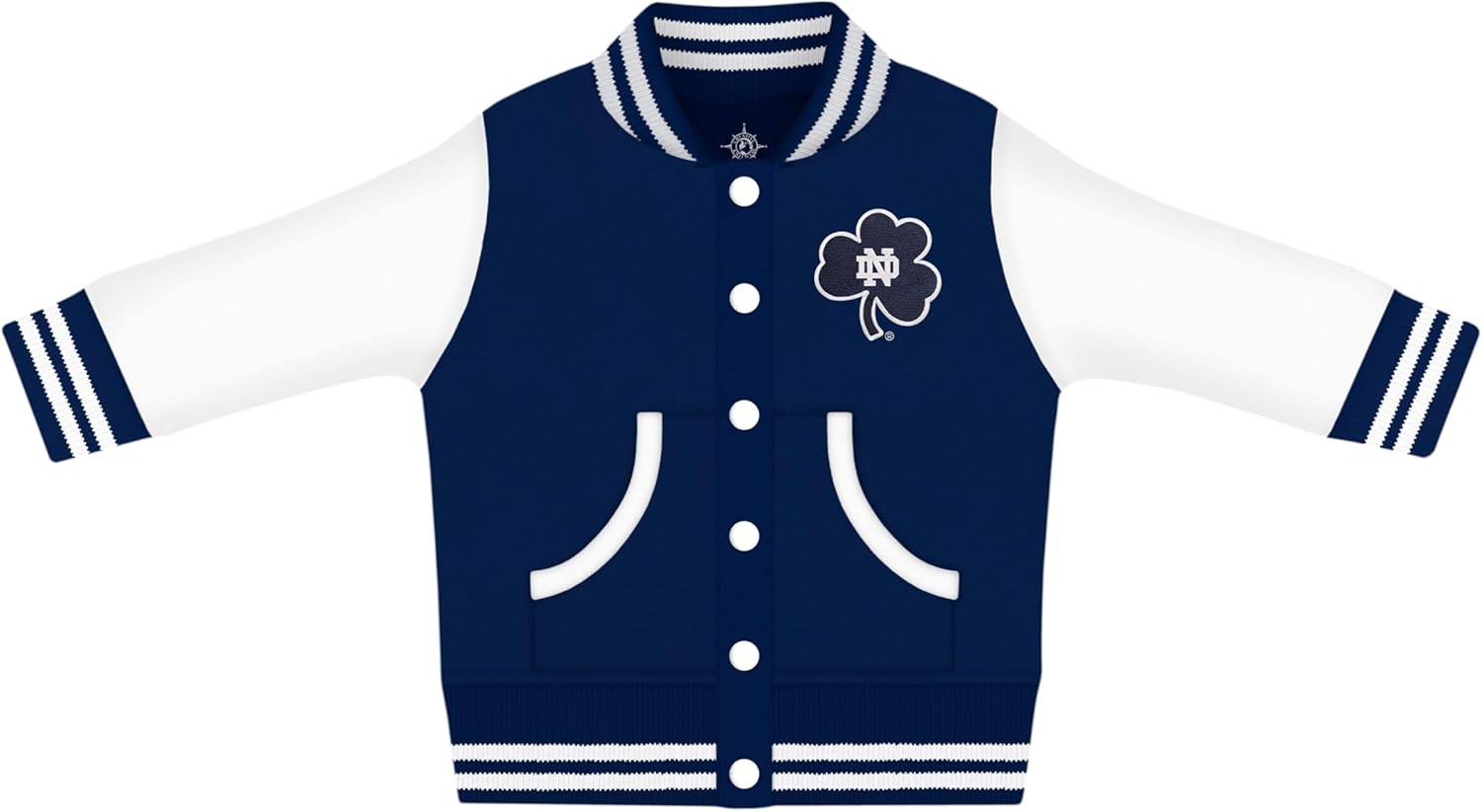 Creative Knitwear College Baby Varsity Jacket for Little Fans