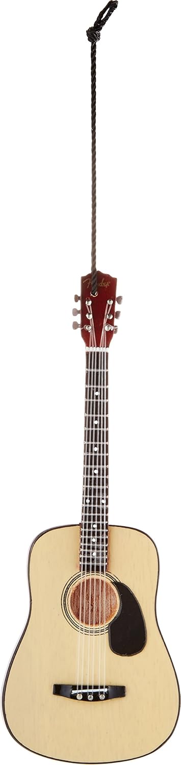 Fender Dreadnought Guitar Ornament - Miniature Masterpiece!