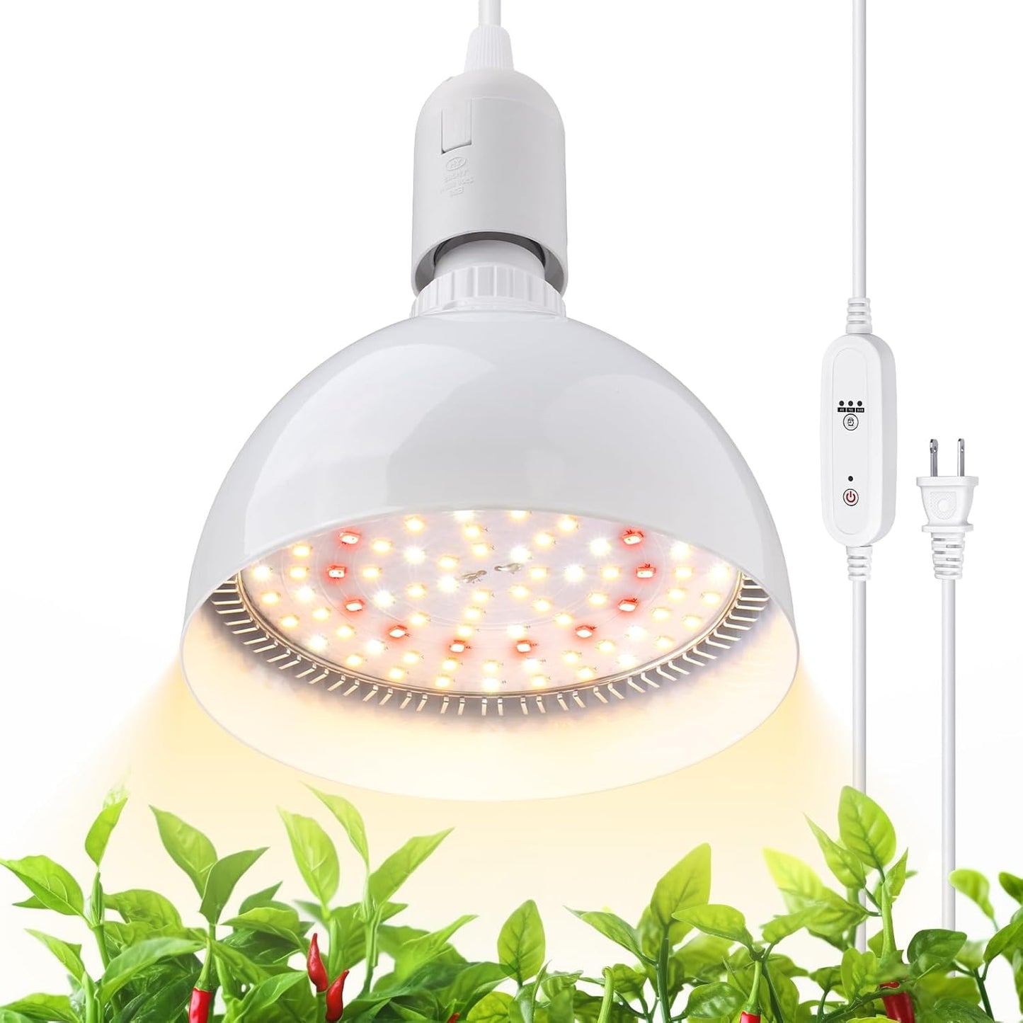 Barrina Hanging Grow Lights for Indoor Plants with Timer