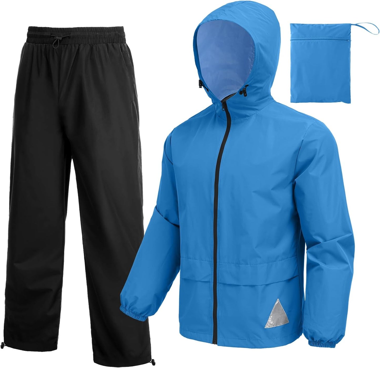 COOFANDY Men's Rain Suit: Waterproof Breathable Lightweight Gear