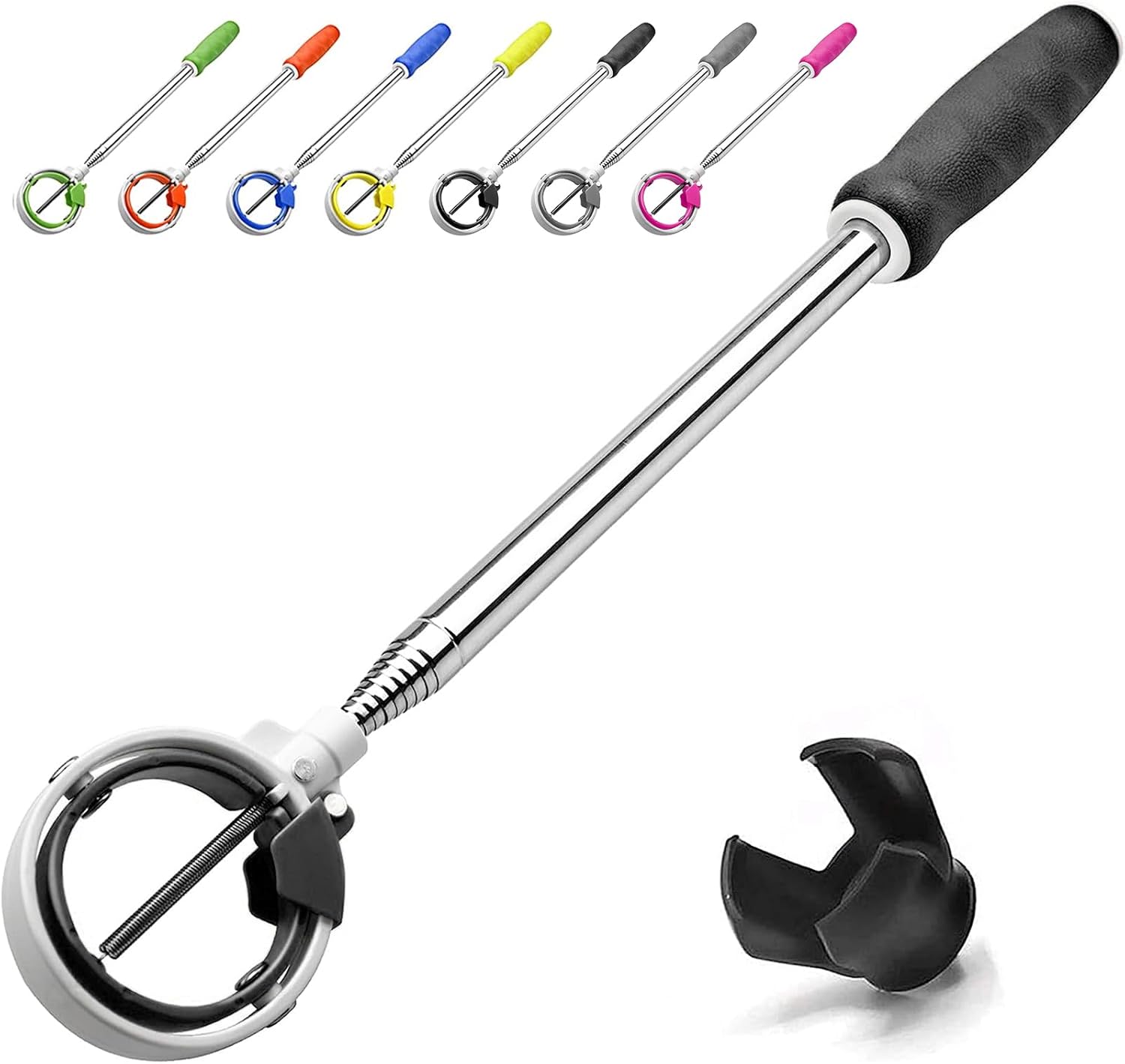 Telescopic Golf Ball Retriever - Quick Release Head